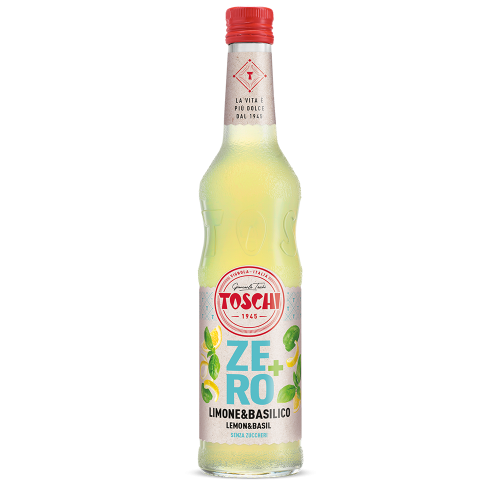 sciroppo limone e basilico zero toschi