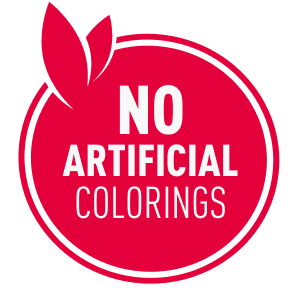Senza coloranti artificiali